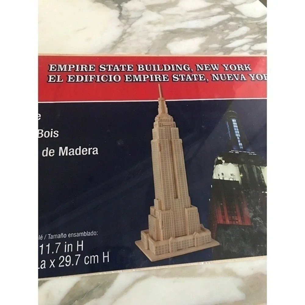ArtMinds Empire State Building Wooden Puzzle 3D Model New York‎ Landmark